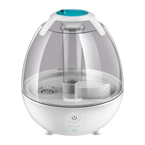 Sencor SHF 950WH ultrasonic humidifier, white, front view