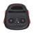 Widok od dołu przenośnego głośnika Bluetooth JBL PartyBox 110, czarny