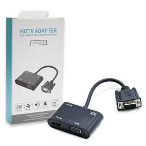VGA - HDMI+VGA átalakító audio kimenettel 71408970 