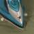 Close up of Cecotec Fast&Furious steam iron tip