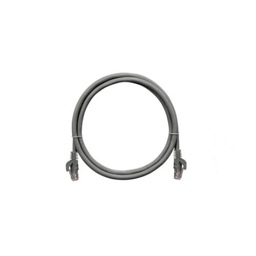 Nikomax Patch kábel UTP, Essential Series, CAT5e, LSZH, 0,3m, szürke 173144568 - Patch kábel