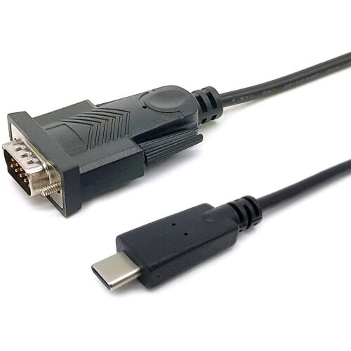 Equip Adapter USB-C -> Seriell RS232-DB9      St/St 1.50m sw