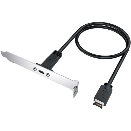 GRAUGEAR bővítőkábel PCI panellel, Type-E-ről Type-C-re retail (G-AD-ETC-10G) 173171378 - PCI kártya