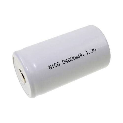 Mexcel D-D4000H Speciális akku Góliát (D) Magas hőmérséklet álló, Flat-top NiCd 1.2 V 4000 mAh 173173312 - Elem