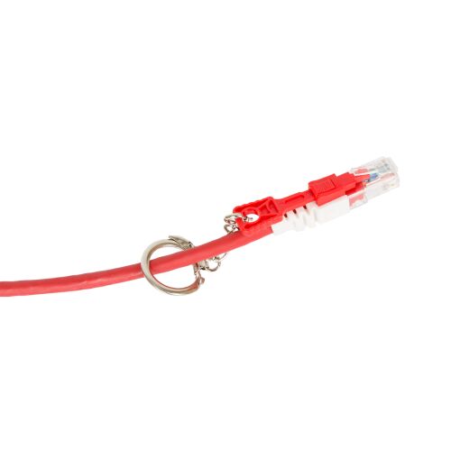Nikomax UTP CAT6 Patch kábel 1m Piros 173177911 - Patch kábel