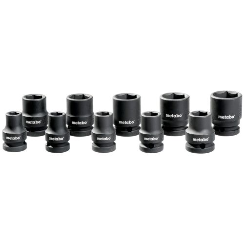 Metabo 628831000 1/2" Ütésálló Dugókulcs készlet (10 db/csomag) 173186775 - Kézi szerszám