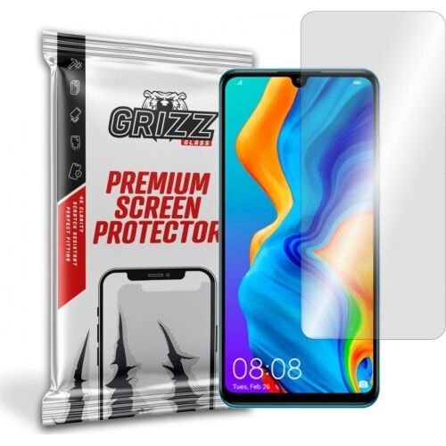 GrizzGlass Szkło hybrydowe Grizz Huawei P30 Lite 173238722 - Kijelzővédő fólia
