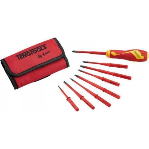 Tengtools 293080107 Juego De Destornillador Aislado Con 8 Puntas Mdv909n
