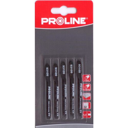 Pro-Line Brzeszczoty do wyrzynarki do plexi 50x5mm typ U 5szt. (93409) 173291111 - Elektromos fűrész kiegészítő
