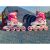 Rolki dla Dzieci Dziecięce Regulowane Różowe Solidne KUBISPORT r. 31-34 173302058