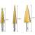 Step Drill Bit Set - 3 pcs 80831054