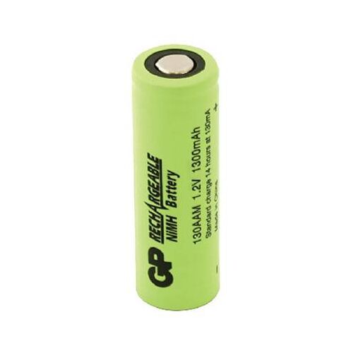 GP Mignon Akku, Flat-Top 1300mAh 173352112 - Elem