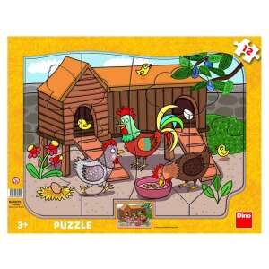 Gyerek Puzzle 12db - Farm