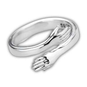 Ujjat átölelő ezüst gyűrű 95796509 Női ékszer