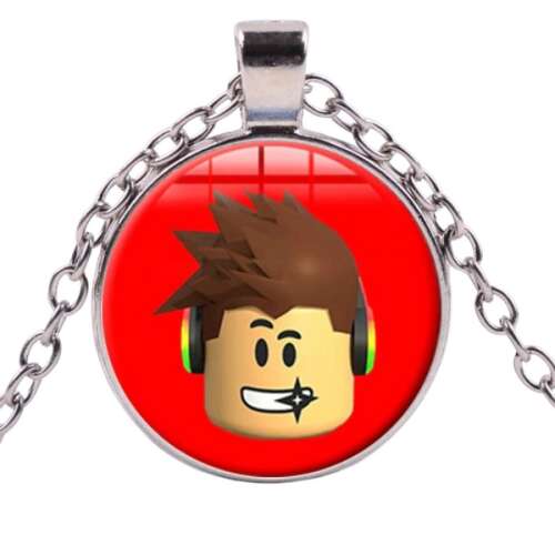 Roblox nyaklánc Roblox karakter medállal 