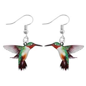 Akril kolibri fülbevaló 65205007 