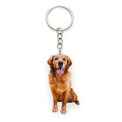 Akril golden retriever kulcstartó 181210765 - Nőknek