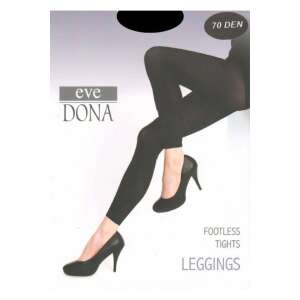 Eve Dona 70 den fekete lábfej nélküli harisnyanadrág leggings csomagolás - Női leggings