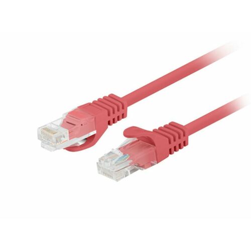Lanberg U/UTP Cat5e RJ45 Patch Kábel 1m 10db - Piros 176414900 - Patch kábel