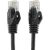 Techly ICOC CCA5U-010-BKT hálózati kábel Fekete 1 M Cat5e U/UTP (UTP) 173477400