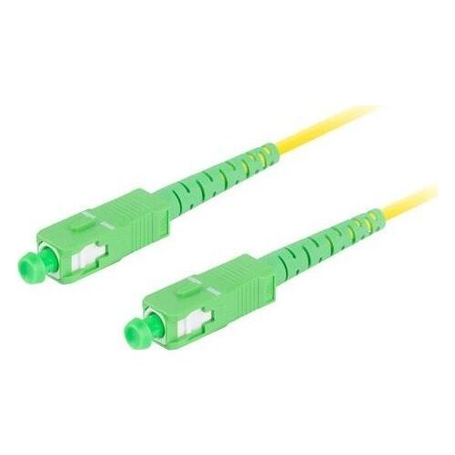 Lanberg Optikai patch SM SC/APC-SC/APC szimplex 2m LSZH G657A1 3.0mm sárga 173477859 - Optikai kábel