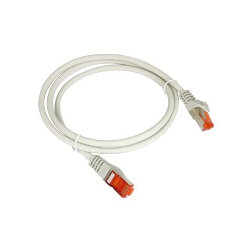 Alantec Patch-cord S/FTP kat.6A LSOH 0.25m szary