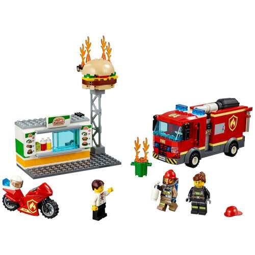 LEGO® City Tűzoltás a hamburgeresnél 60214 93171659