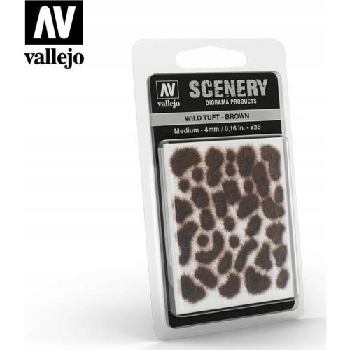 Vallejo Vallejo: Scenery - Wild Tuft - Brown (5 mm)x35 173517217 - Vallejo