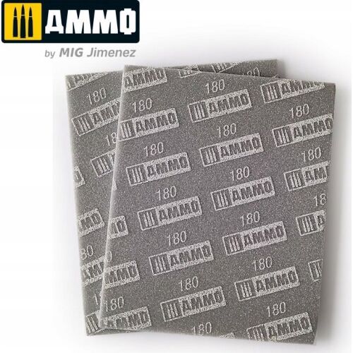 Vallejo Ammo: Sanding Sponge Sheet - 180 (2) 173517176 - Kézi szerszám