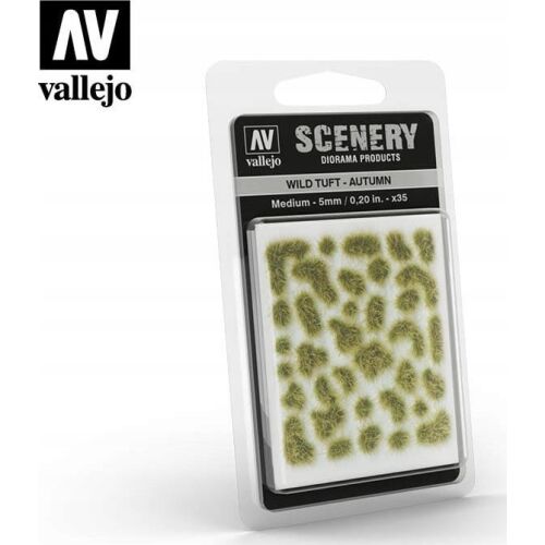 Vallejo Vallejo: Scenery - Wild Tuft - Autumn (5 mm)x35 173518595 - Vallejo