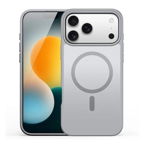 Dux Ducis YIND szilikon telefonvédő (ütésállóság, kameravédő, matt, MagSafe) VILÁGOSSZÜRKE Apple iPhone 17 Pro Max (GP-173374) 173592327 - Dux Ducis