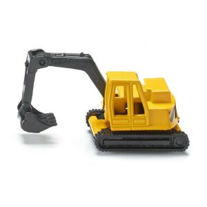 SIKU Excavator 1:55 scale model, yellow construction vehicle - Work machine for children