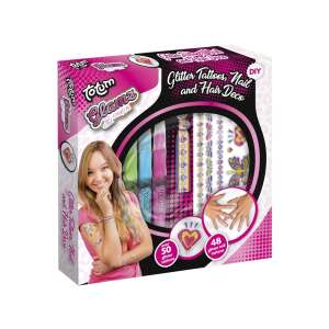 Totum: Glamz tetováló, haj- és körömdíszítő készlet