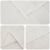 vidaXL Súlyozott takaró Fehér 140 x 200 cm 6 kg 100% Pamut 205T 173645884