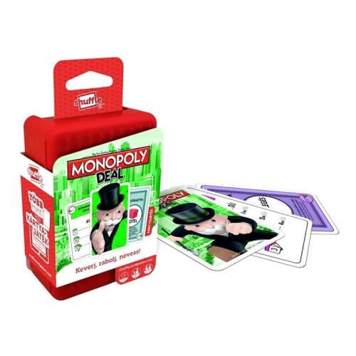 Monopoly Deal - Keverj rabolj nevess útijáték 93125855