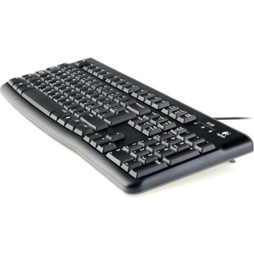 Logitech K120 billentyűzet, vezetékes, USB, CZ kiosztású, fekete 173706845 - Billentyűzet