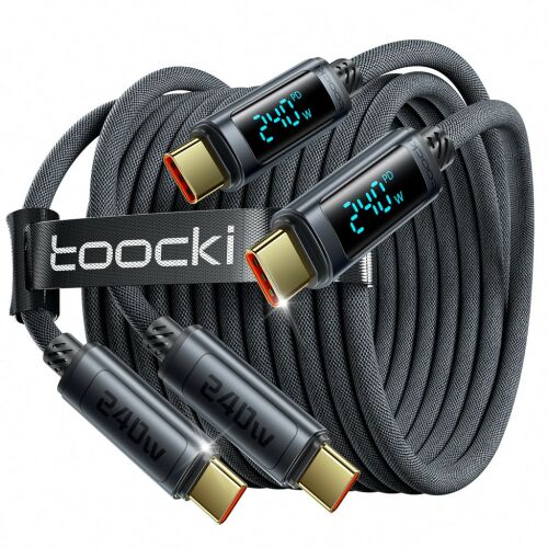 2db USB-C-USB-C kábel 240 W PD 3.1 gyorstöltő 2 m 173715120 
