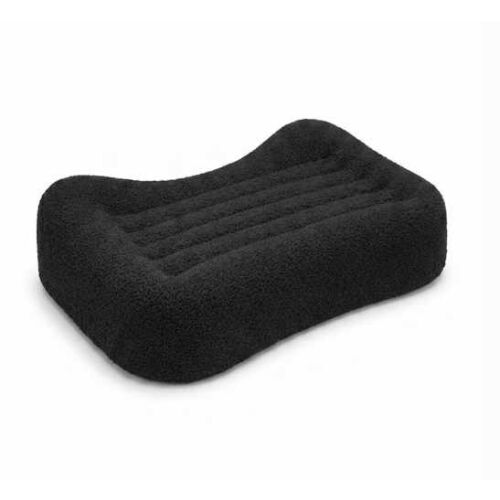 Hanah Home Toilet Stool Black Teddy - Black 173771455 - Hanah Home