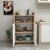 Hanah Home Többcélú szekrény Atlantic Pine Fehér Tiraks - Atlantic Pine, Fehér 173778160