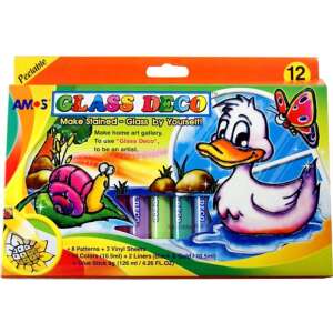 Glass Deco üvegfesték dekorációs készlet