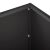 vidaXL Kerti cserép Fekete 80 x 30 x 30 cm Hidegen hengerelt acél 173797190