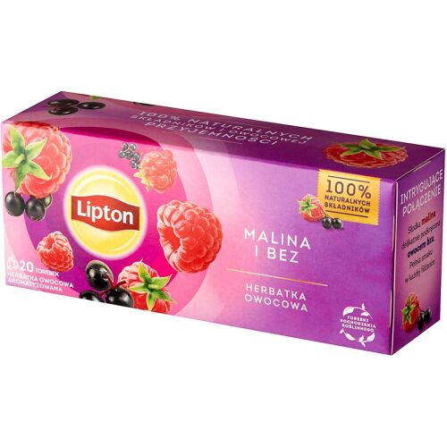 Lipton Lipton málna és gyümölcs nélküli tea 32 g (20 filter) 173853137 - Gyümölcstea