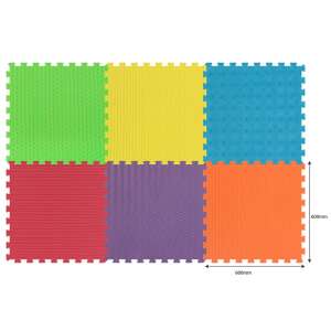 Pjena za gimnastiku 6-dijelni veliki puzzle 92952276 - Puzzle