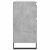 vidaXL Fiókos Komód, Betonszürke, 60x35x70 cm, Faalapú Anyag 173877956