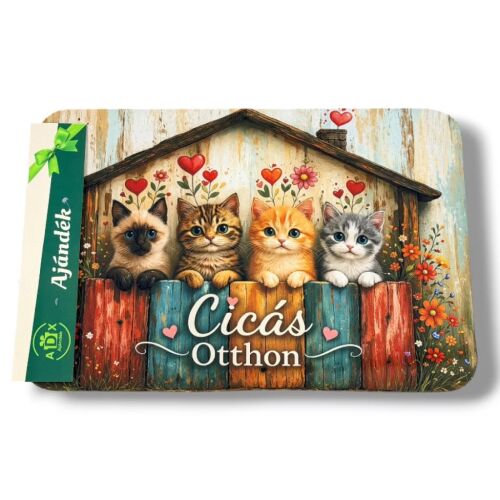 Lábtörlő cicás 40x60cm 173882665 - Hűtőmágnes