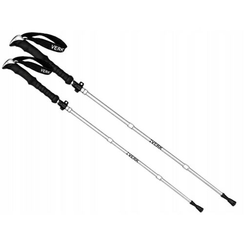 Nordic walking bot, túrabot, 2 db, ezüst - állítható trekking bot 173931271 - Kempingezés és túrázás