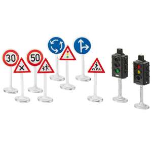 Siku World road signs and traffic lights for toy cars - Siku