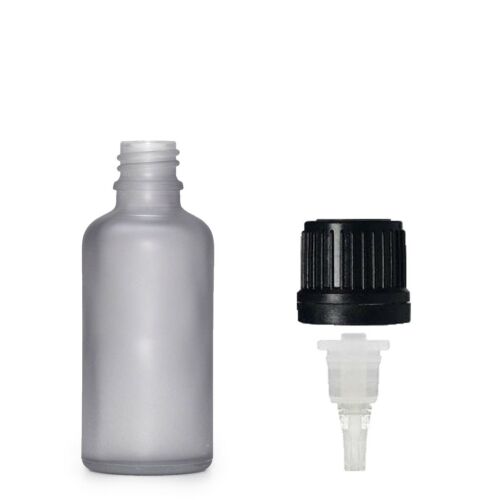 10ml Matt Szürke Csepegtetős Palack Kupakkal 174018740 - Üvegpalack