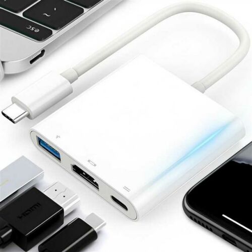 3 az 1-ben usb-c adapter, 4k hdmi és usb 3.0 hub e379 174029878 - Átalakító