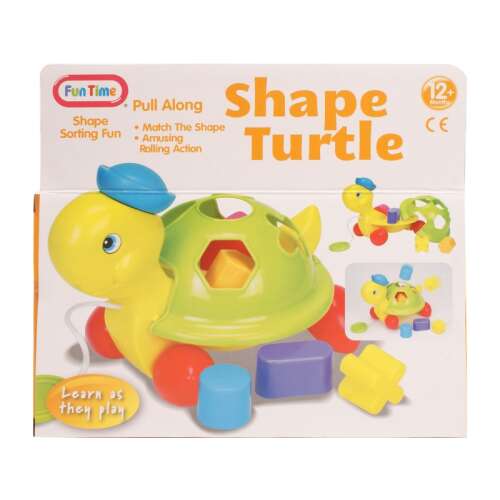 Húzható teknős formakereső bébijáték 93282330